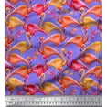 thumbnail image 1 of Soimoi Cotton Poplin Fabric Flamingo Bird Printed Craft Fabric by The Yard 56 Inch Wide, 1 of 3