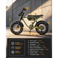 thumbnail image 7 of Actbest PLUS Electric Bike for Adults, 16''x 4.0" Fat Tire Ebike, Peak 2000W 20-70 Miles 48V 15.6Ah Full Suspension, E-Mountain Bicycle, 7 of 7