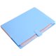 thumbnail image 4 of Bolsas para carpetas de archivos A4, organizador de documentos multicapa, bolsillos de información para almacenamiento de papel (azul), 4 of 14