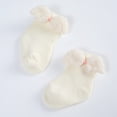thumbnail image 6 of WUANDIXFA Socks Toddler Cute Soft Kids Winter Warm Socks Toddlers Boys Girls Newborn Baby Socks Princess Socks Side Cute Cartoon Floor Socks,Beige,12-36 Months, 6 of 6