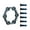 6mm with screws, variant on Electric Scooter Brake Disk Bike Disc Brake Rotor Aluminium Alloy 6 Hole Brake Disc With 6 Screws Easy to Install