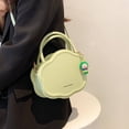 thumbnail image 4 of IELGY messenger bag female niche design sense fresh and simple fashion foreign style cloud-shaped handbag, 4 of 4
