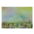 thumbnail image 2 of Flower Cutting Board, Cosmos Daisy Cornflower Wildflower Dandelion in Floral Meadow Drawing of Nature, Decorative Tempered Glass Cutting and Serving Board, Large Size, Multicolor, by Ambesonne, 2 of 5