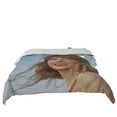 thumbnail image 4 of Funda de edredón con impresión digital 3D, ropa de cama creativa de tres piezas, 4 of 4