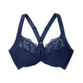 thumbnail image 4 of Glamorise Front-Closure T-Back WonderWire Underwire Bra 1246 (Women's & Women's Plus), 4 of 9
