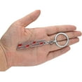 thumbnail image 2 of GHSDFBB 1pc Chrome Finish Super Sport SS Key Chain Fob Ring Keychain for Chevrolet Chevy, 2 of 4