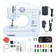 thumbnail image 1 of Maquina De Coser Portatil Electrica Mas Kit Costura Y Pedal Color Blanco SelectShop, 1 of 4