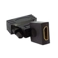 thumbnail image 2 of JSER 1080p DVI male to HDMI Female 360 degree Rotating Swivel Adapter for HDTV Video Card, 2 of 7