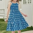 thumbnail image 4 of 13-14 Years Girls Sleeveless Elegant Floral Lace A-line Flared Swing Party Dress for 3-12 Years Kid, 4 of 7