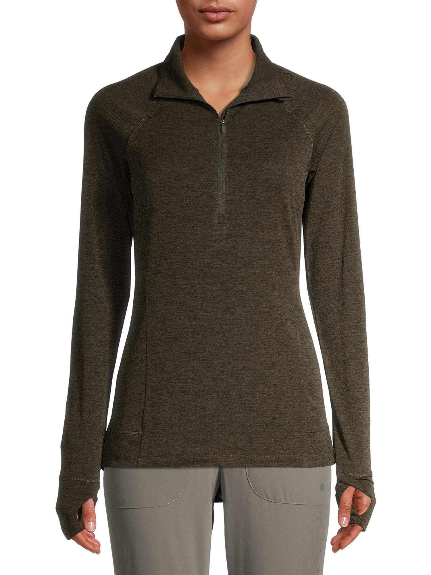 The Drop Womens Isabella Long-Sleeve Supersoft Stretch Hoodie