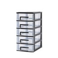 thumbnail image 4 of Storage Cabinet Multi-layer Drawer Type Plastic Organizer Shelf Storage Rack Storage Box for Office Home Bedroom, 4 of 6