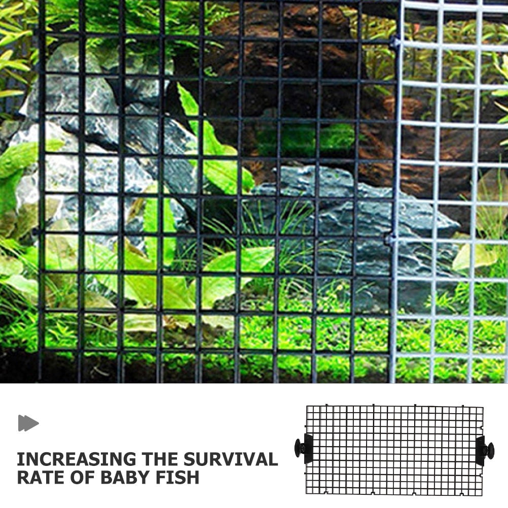 MIPCASE 1 Set Plastic Grid Sheet Aquarium Divider for Fish Separation in Tank Care