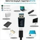 thumbnail image 3 of Bloqueador de Datos USB de 2 Piezas Bloqueador de Datos USB-C A USB-A el Robo de Jugo Soporte Carga Rápida Detiene el Robo de Datos, 3 of 5