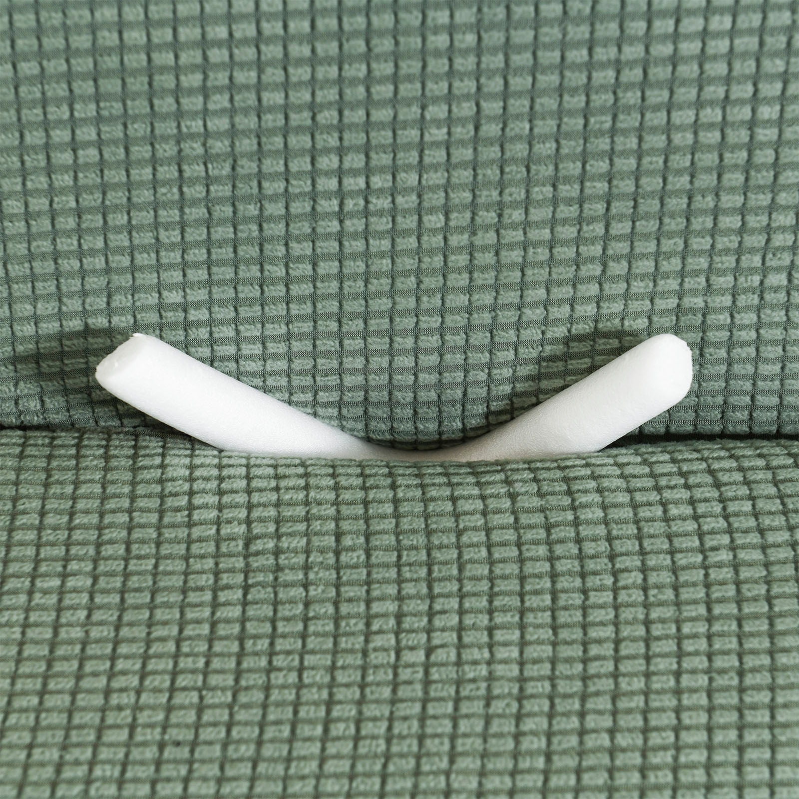 Stretch Plush Sofa Slipcover, Soft Sofa Cover, Thicken Couch Covers Anti-Slip Furniture Protector For 1 2 3 4 Seater Couch Slipcover-green-3 Seater (190-230CM)75-91in