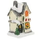 thumbnail image 1 of Casa luminosa de Navidad de 1 pieza con adorno de fiesta de artesanía de villa de resina de luz LED, 1 of 5