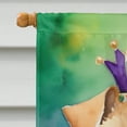 thumbnail image 3 of Lakeland Terrier King of Mardi Gras House Flag 28 in x 40 in, 3 of 7