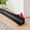 Black-118 Inch, variant on Flexible Quarter Round Peel and Stick Molding Trim, Black, 118 Inch