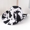 thumbnail image 2 of Wide Brim Sun Hat Women Classic Western Wide Brim Cowboy Hat, 2 of 3