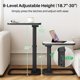 thumbnail image 2 of Mesa Bandeja para TV Ajustable Kitstorack de Metal Blanco, 2 of 9