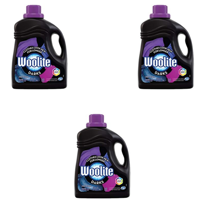 Woolite Laundry Detergent Dark 2.96L (Pack of 3)