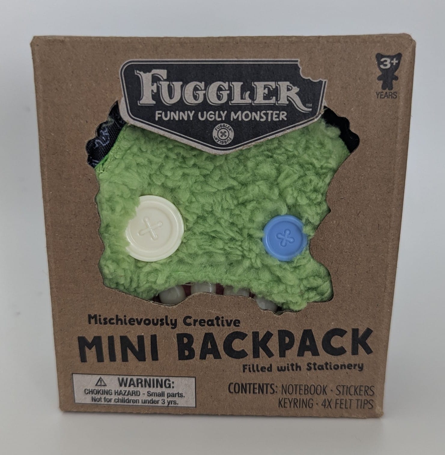 Fuggler Green Mini Backpack [Notebook, Stickers, Keyring & Markers]