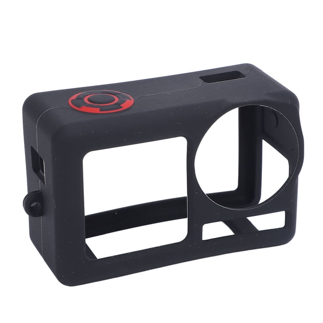 Étui Action 5 Pro, Manchon en Silicone, Capuchons d'Objectif, Sangle de Poignet, Corde Anti-Perte, Cadre de Protection pour Kit d'Accessoires de Caméra Action 5 Pro