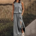 thumbnail image 2 of Women's Summer Casual Dress Flowy Comfortable Everyday Wear Soft Breathable Fabric Versatile Stylish Outfit, 2 of 2