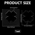 thumbnail image 6 of Clock Router Templates 12inch Acrylic Router Inlay Template Circle Clock Face with Clock Dials, 6 of 8