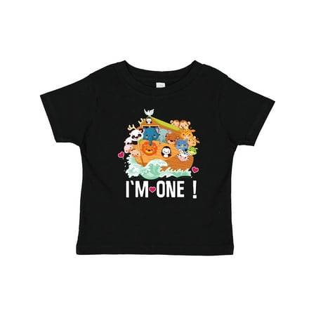 

Inktastic 1st Birthday Noah Ark Outfit Gift Baby Boy or Baby Girl T-Shirt
