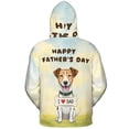 thumbnail image 2 of Cute Jack Russell Terrier Loves Dad Happy Father's Day All Over Print 3D Hoodie Unisex Merch Hoodies Parson Jack Dog Lover - 12008, 2 of 6