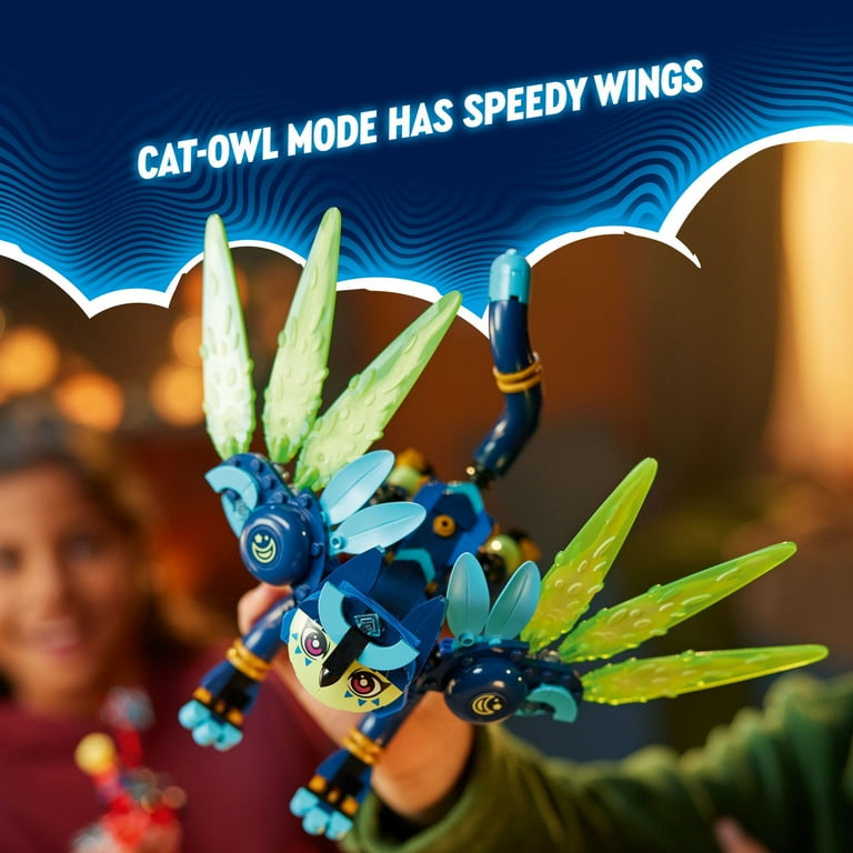 LEGO DREAMZzz Zoey and Zian the Cat-Owl Building Set, TV Show