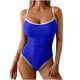 thumbnail image 2 of Traje de baño de una pieza para mujer, conjuntos de bikini para mujer, trajes de baño sin mangas extragrandes con tirantes, traje de baño sin mangas para mujer, 2 of 6