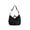 Black, variant on Canvas Tote Bag Large Capacity Crossbody Shoulder Handbag for Women 17.3 X 13.4 Inches Daily Use