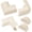Beige, variant on D-Line White 0.78x0.39in Cord Cover Accessory Multipack