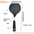 thumbnail image 3 of Large Nylon Pizza Shovel, Stainless Steel with Foldable Handle, for Indoor/Outdoor Pizza Ovens, 3 of 8