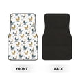 thumbnail image 2 of Balery Farm Roosters Juego de 4 Alfombrillas para Auto, Revestimientos de Caucho Resistente, Diseño Antideslizante, 2 of 7