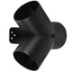 thumbnail image 1 of ADDHAT Conector En Y Para De Ventilación De Calefactor Plástico Con Resistencia Térmica, 1 of 8