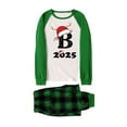 thumbnail image 4 of Lopecy-Sta Christmas Matching Pajamas Sets for Women Family Plaid Graphic Christmas Pajamas Holiday Nightwear Sleepwear Home Wear for Mommy, Family Matching Sets, 4 of 4
