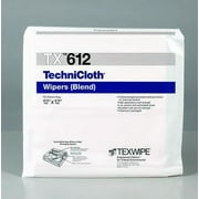 TechniCloth Wipers - 150 Wipers / Bag; Double-bagged, 12" x 12" (31 x 31 cm) - 1 package (150 Each)