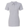 thumbnail image 4 of DISCONTINUED Gildan ® Ladies 6.6-Ounce 100% Double Pique Cotton Sport Shirt. 82800L, 4 of 5