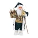 thumbnail image 3 of Figura de Papá Noel de pie, adorno de decoración navideña, centro de mesa, figura navideña para sala de estar, chimenea 60 centímetros, 3 of 9