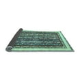 thumbnail image 2 of Ahgly Company Indoor Rectangle Abstract Light Blue Modern Area Rugs, 8' x 12', 2 of 4