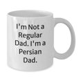 thumbnail image 2 of Funny Persian Cat White Coffee Mugs Gifts from Dad for Men Women Friends, 2 of 4
