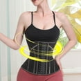 thumbnail image 4 of Latex Sports Waist Trainer Comfortable Effective Nylon Abdominal Control Belt for Fitness Body Sculpting, 4 of 8
