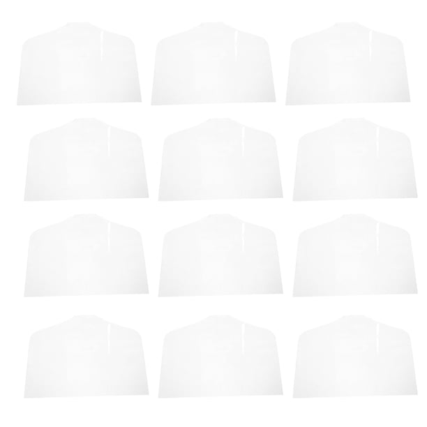 20 bolsas de ropa para limpieza en seco, fundas antipolvo para ropa, bolsas colgantes para tintorería.