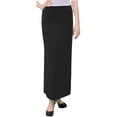 thumbnail image 2 of Women's Basic Modest 37" Ankle Length Stretch Knit Straight Skirt, 2 of 10