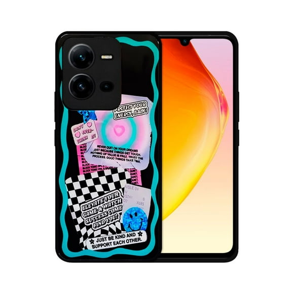 Funda de Vidrio Templado Glass Fashion para Vivo V25 5G