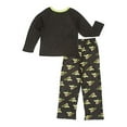 thumbnail image 2 of Yoda Boys Long Sleeve Top & Long Pants, 2-Piece Pajama Set, Sizes 6-12, 2 of 3
