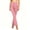 Pink, variant on Flared Culottes Pants For Women Wrap Tie Front Elastic Waist Bootcut Trouser Summer Casual Yoga Workout Running Bell Bottoms