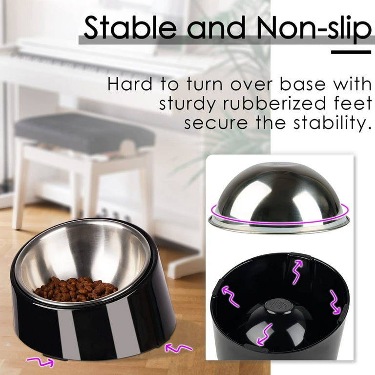 The No Tilt: Non-Tip & Non-Slip Dog Bowls